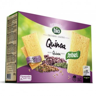 Tostadas ligeras de quinoa santiveri