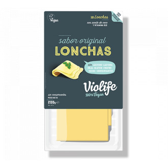 Lonchas queso vegano