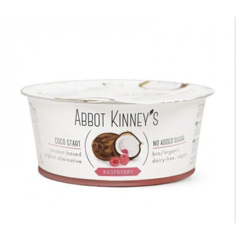 Yogur Coco y Frambuesa 125ml Abbot Kinney