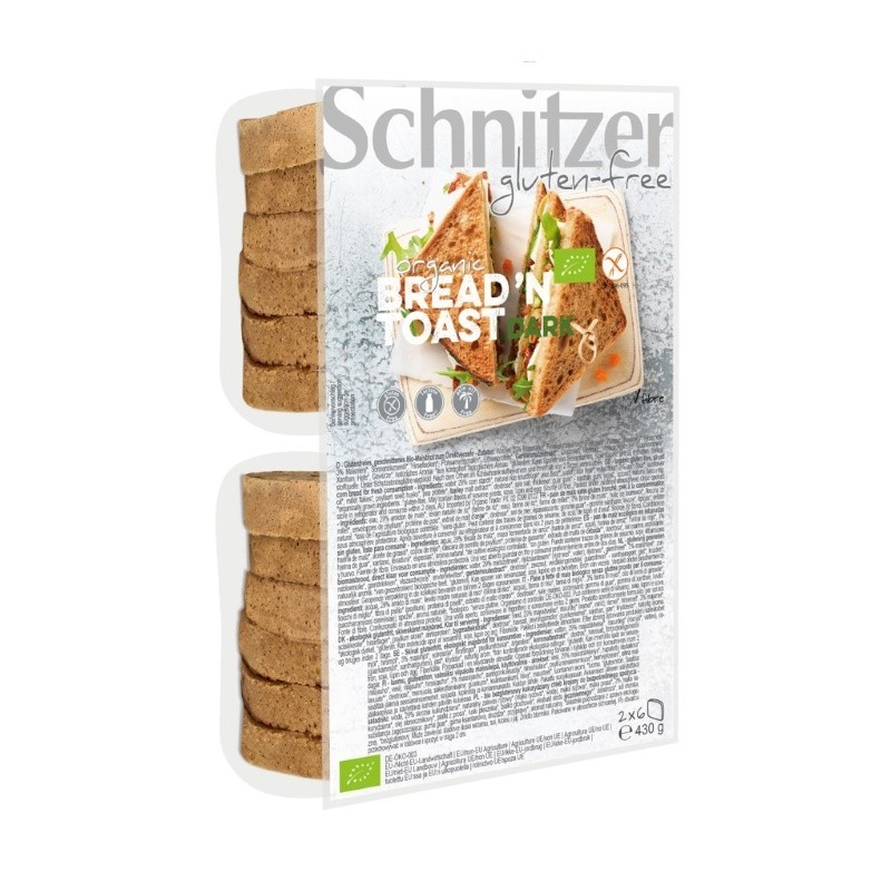 Pan Molde Maíz Rebanadas Bread'N Toast Schnitzer 430 g Schnitzer