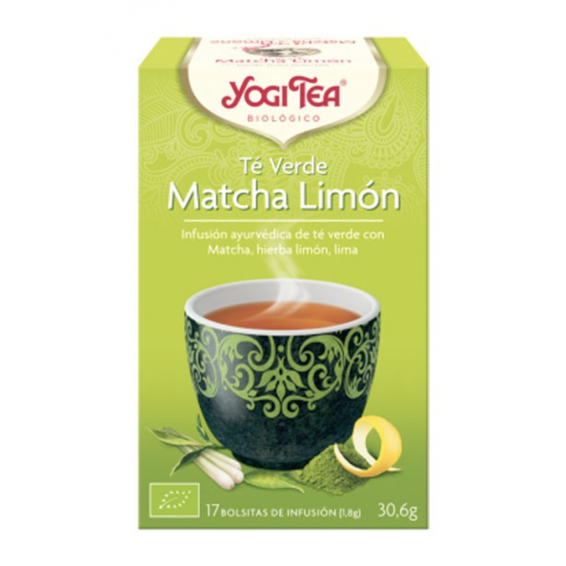 Té Verde Macha y limón Yogi Tea