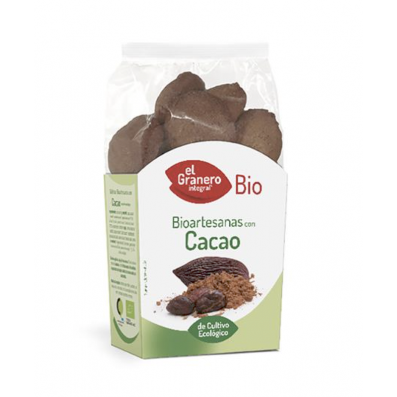 Galleta Bioartesanas Cacao Bio 220g El granero Integral